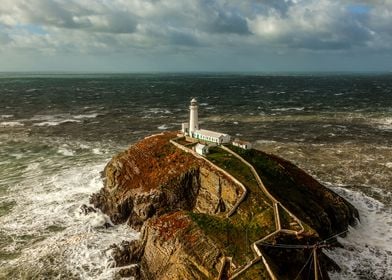 South Stack is an island situated just off Holy Island  ... 