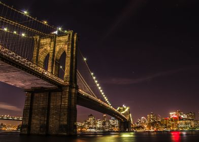 The amazing Brooklyn bridge in all its glory, taken in  ... 