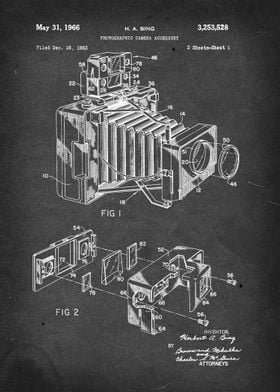 Photographic Camera Accessory - Patent by H. A. Bing -  ... 