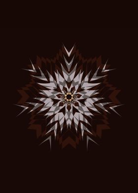 XMAS-SNOWFLAKE II . Vectorgraphic. ©2015 by Pia Schneid ... 