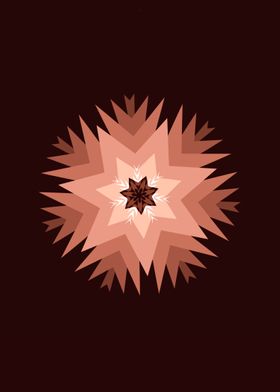 XMAS-SNOWFLAKE III-A. Vectorgraphic. ©2015 by Pia Schne ... 