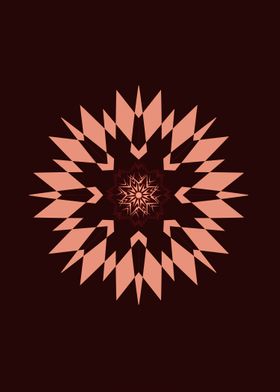 XMAS-SNOWFLAKE I-A. Vectorgraphic. ©2015 by Pia Schneid ... 