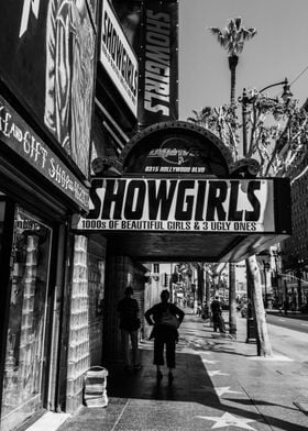 Showgirls on Hollywood Blvd