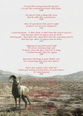 Selected lyrics from the second album of The Killers, S ... 