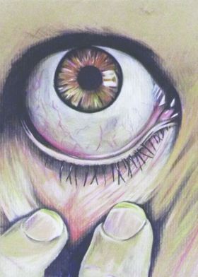 eye 7- eye from a serie of expressive eye illustrations ... 