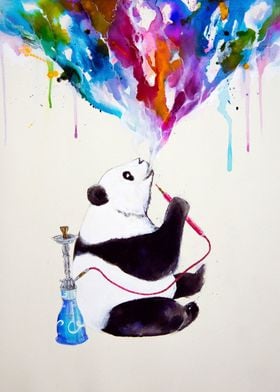 "Chai" my shisha panda from the Chilled Bears series of ... 