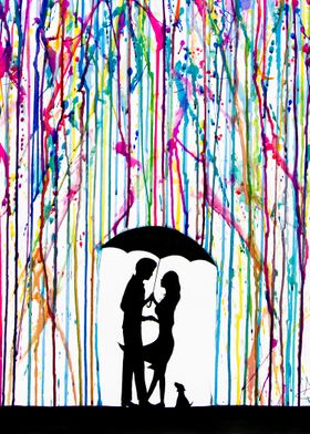 "Two Step" by Marc Allante From the rain silhouette se ... 