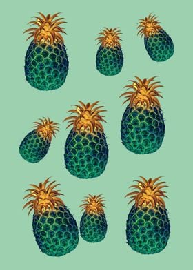 Green Pineapples