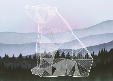 Geometric Bear || Original Design by Patrick Towers