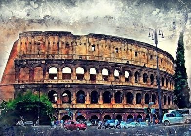 Colosseum , Rome