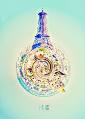Little planet of Paris
