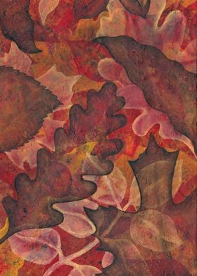 Autumn Leaves 1 oil painting