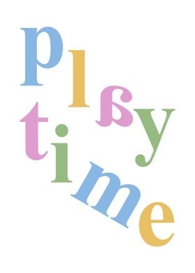 Play time - multi color