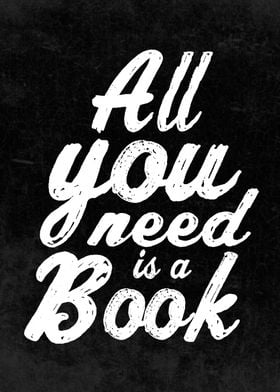All you need is a book! 