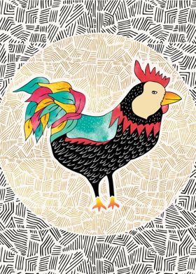 Whimsical The Rooster