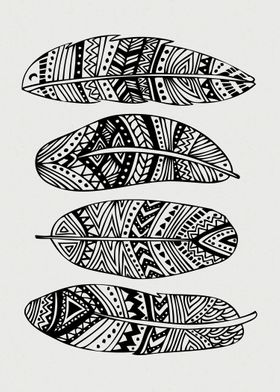 Tribal Feathers