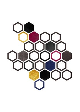 geometric hexagons