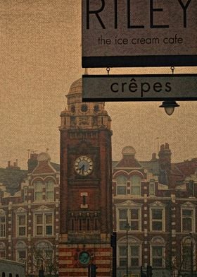 standing proud  the iconic clock tower in crouch  end N ... 