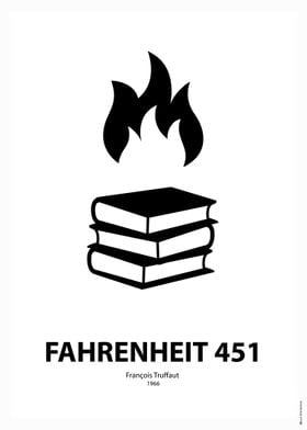 Poster of the movie "Fahrenheit 451"