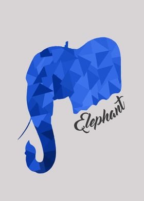 Geometric design of Elephant Head.