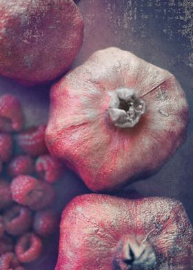 Pomegranates and Raspberries