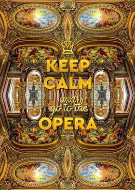 Keep Calm and Go to the Opera Garnier Grand Foyer Paris ... 