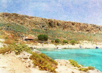 Greek Beach Landscape