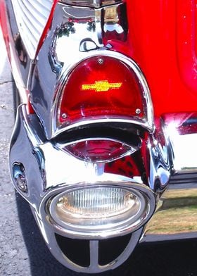 "Vintage Chevy Tail Light"