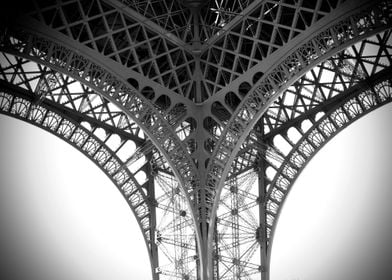 Eiffel Tower details , Paris - France