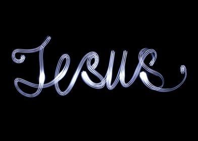 Jesus long exposure photography light effect