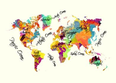 world map