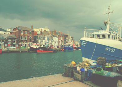weymouth old harbour   Dorset uk  By chrissie Judge 