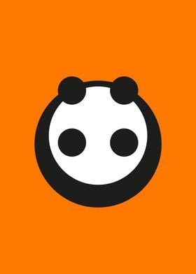 A most minimalist Panda 6 circles for a panda, no mor ... 