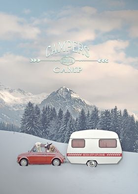 CAMPERS GONNA CAMP II by Monika Strigel