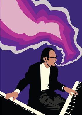 Bill Evans if he was in a 70's poster