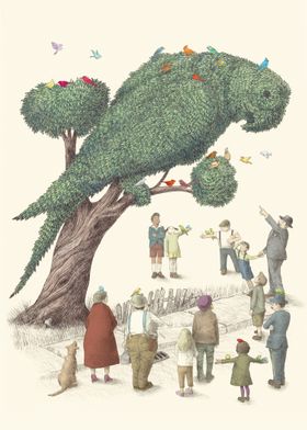 The Night Gardener - Parrot Tree