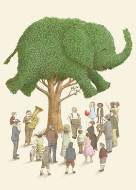 The Night Gardener - Elephant Tree
