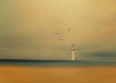 The Lighthouse   By  chrissie Judge 