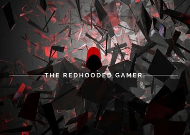 The Redhooded Gamer youtube channel art' Poster by Gavin Faulkner | Displate