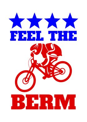 Feel the berm, funny political Bernie Sanders mountain  ... 