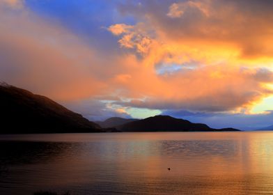 Sunset in Scotland