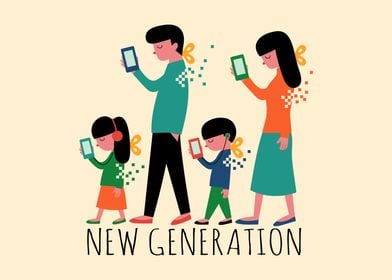 New Generation - Everybody live on the screen today : ) ... 