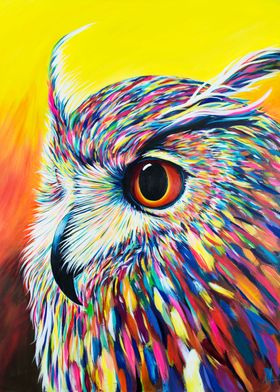 'Spectral Owl' - Taken from the original painting by Ar ... 