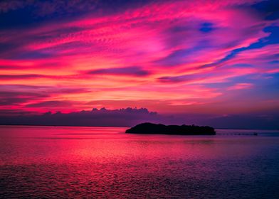 Beautiful Florida Keys Sunset. 