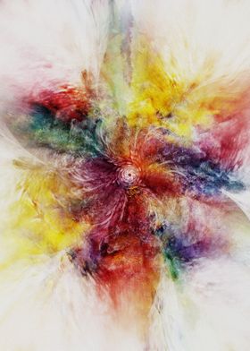 Colorful Flower abstract 2016