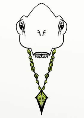 Alien With a Gold Chain