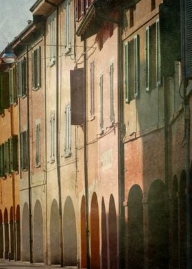 Street view in Italy (Emilia Romagna Region)