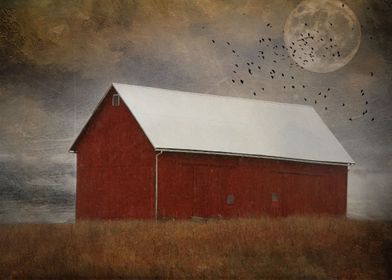 The little Red Barn   By chrissie Judge 
