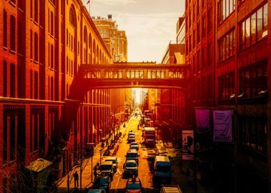 Sunrise on Fifteenth Street - A View From The Highline  ... 