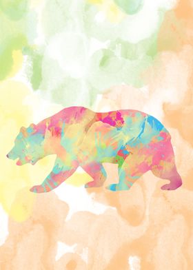 Abstract Bear